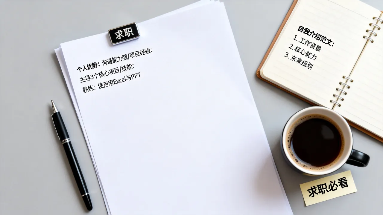 简历自我介绍怎么写?个人优势亮点范文大全,求职必看-图1 简历自我介绍怎么写?个人优势亮点范文大全,求职必看-图1