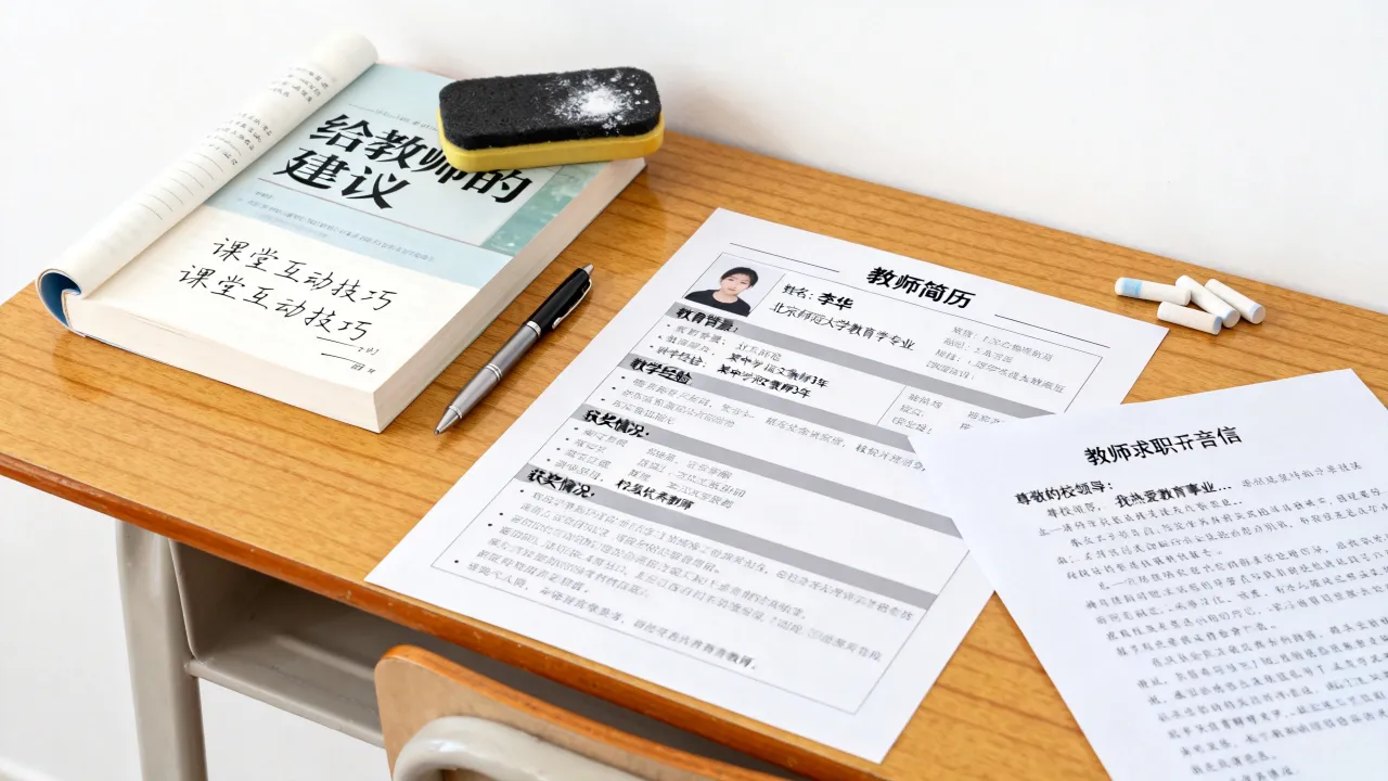 应聘教师简历怎么写？教师求职自荐信范文，哪个好？-图3