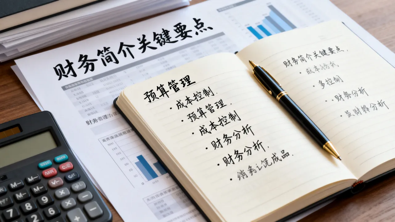 公司财务简介怎么写，有哪些关键要点？-图3