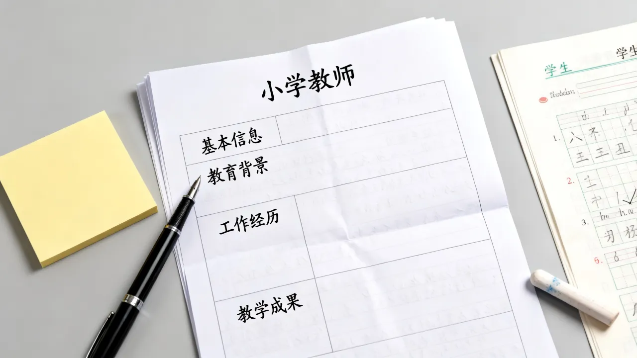 小学教师简历怎么写-图1 小学教师简历怎么写-图1
