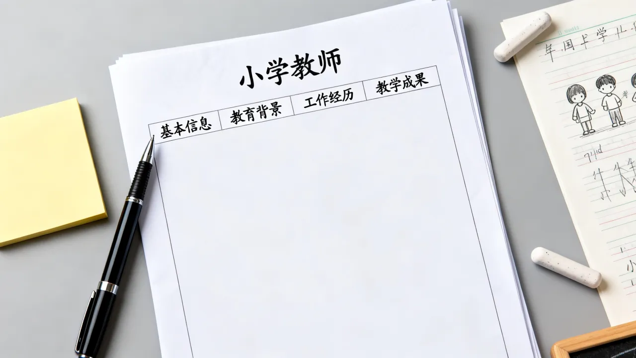 小学教师简历怎么写-图2 小学教师简历怎么写-图2