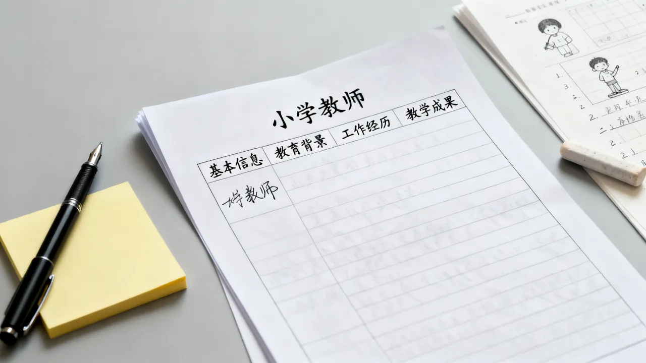 小学教师简历怎么写-图3 小学教师简历怎么写-图3