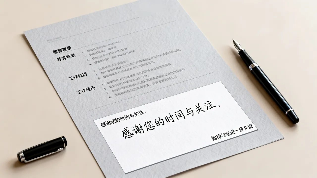 求职简历结尾怎么写?有哪些吸引HR的收尾技巧?-图3 求职简历结尾怎么写?有哪些吸引HR的收尾技巧?-图3