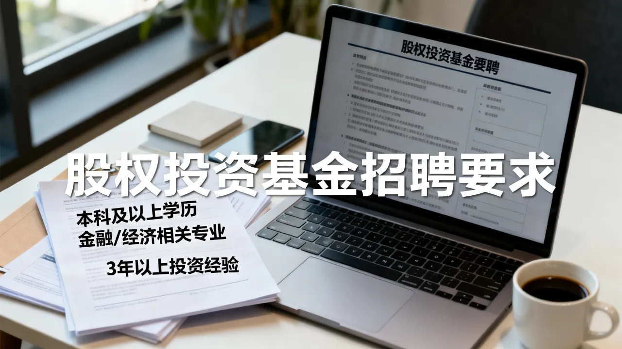 股权投资基金招聘需要什么条件,基金公司招聘要求-图1 股权投资基金招聘需要什么条件,基金公司招聘要求-图1