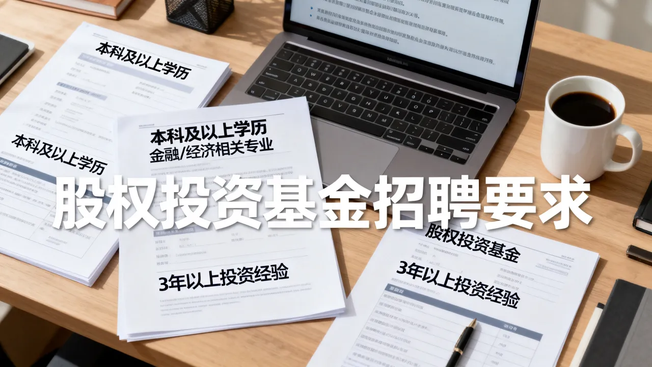 股权投资基金招聘需要什么条件,基金公司招聘要求-图3 股权投资基金招聘需要什么条件,基金公司招聘要求-图3