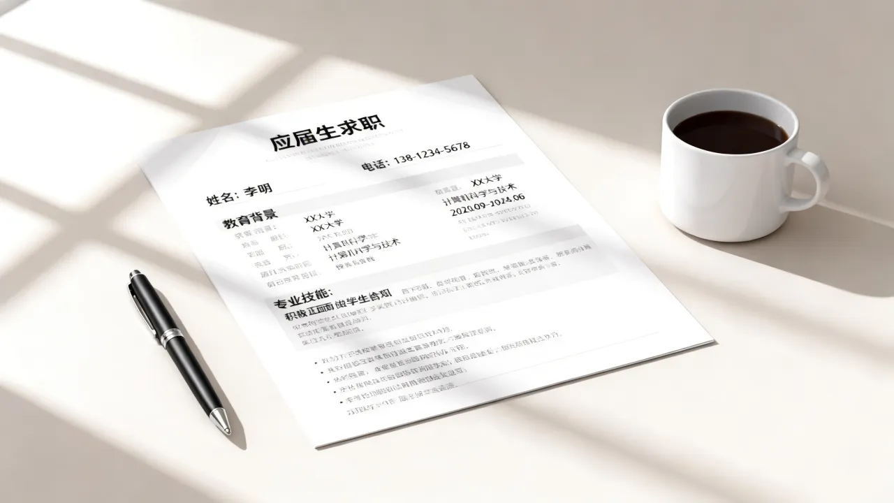 简历怎么写才有吸引力，应届生求职简历范文模板-图2