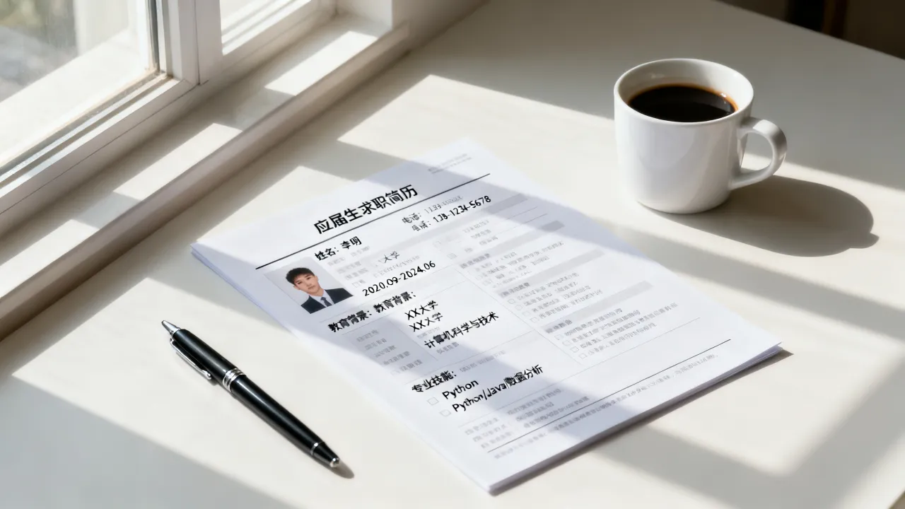 简历怎么写才有吸引力，应届生求职简历范文模板-图3