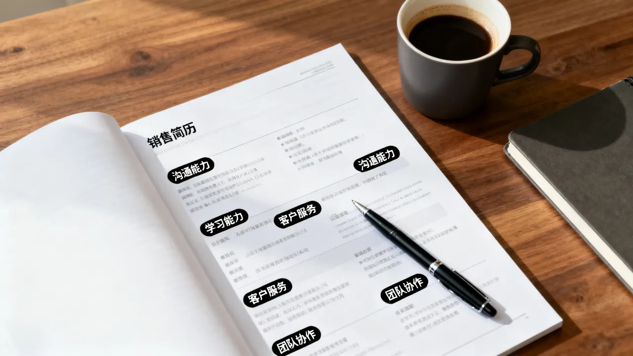 销售简历怎么写，没有经验怎么突出优势？-图1