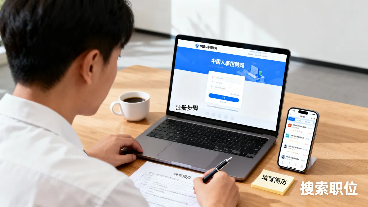 中国人事招聘网怎么注册，求职者如何快速找到工作-图1