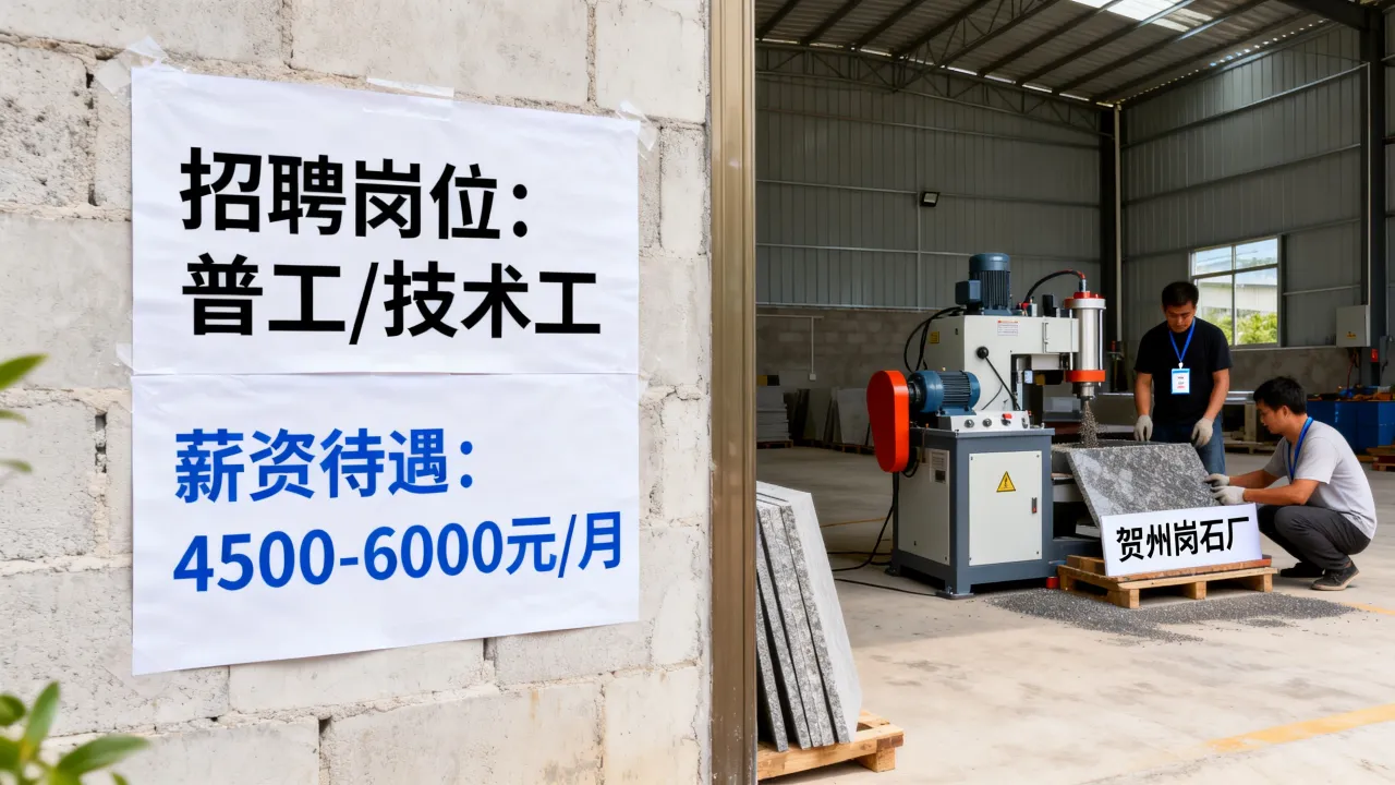 贺州岗石招聘信息靠谱吗?贺州岗石厂招工待遇怎么样-图2 贺州岗石招聘信息靠谱吗?贺州岗石厂招工待遇怎么样-图2