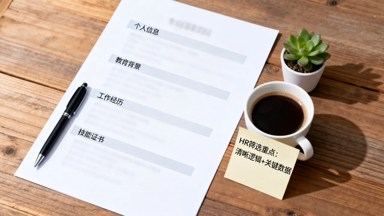 个人简历模板怎么写才能通过HR筛选?简历模板写作技巧-图1 个人简历模板怎么写才能通过HR筛选?简历模板写作技巧-图1