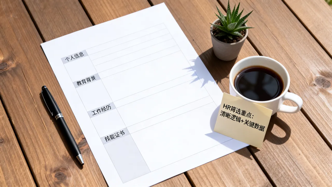 个人简历模板怎么写才能通过HR筛选?简历模板写作技巧-图2 个人简历模板怎么写才能通过HR筛选?简历模板写作技巧-图2