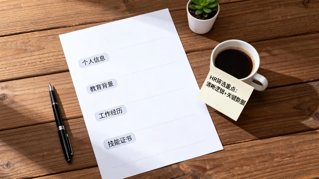 个人简历模板怎么写才能通过HR筛选?简历模板写作技巧-图3 个人简历模板怎么写才能通过HR筛选?简历模板写作技巧-图3