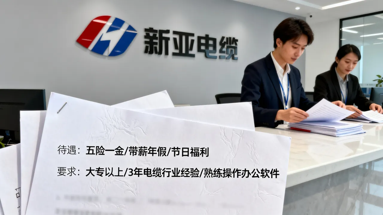 清远新亚电缆招聘待遇怎么样？入职要求有哪些？-图3
