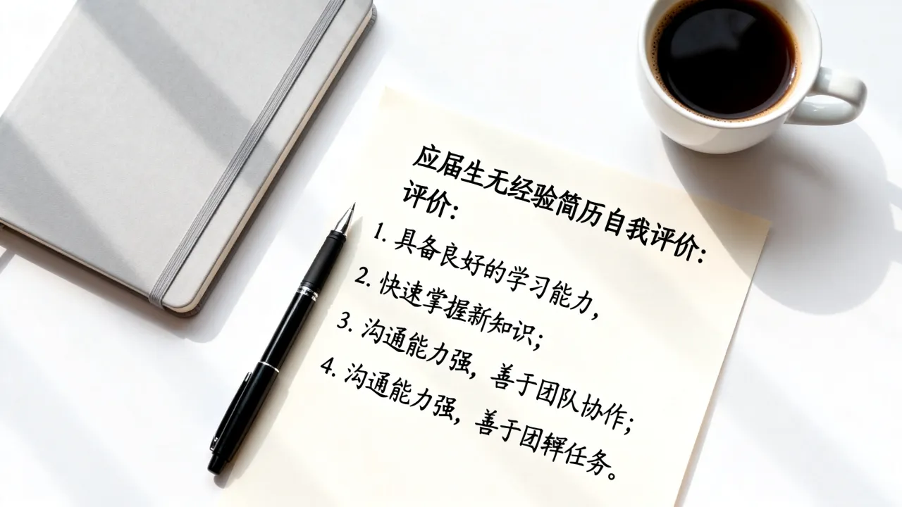 简历该怎么写?应届生无经验简历自我评价怎么写?-图1 简历该怎么写?应届生无经验简历自我评价怎么写?-图1