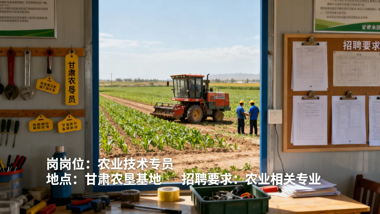 甘肃农垦集团招聘-图1 甘肃农垦集团招聘-图1