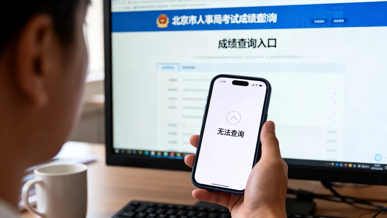 北京市人事局网站查不到考试成绩怎么办,北京市人事局考试成绩查询入口-图2 北京市人事局网站查不到考试成绩怎么办,北京市人事局考试成绩查询入口-图2
