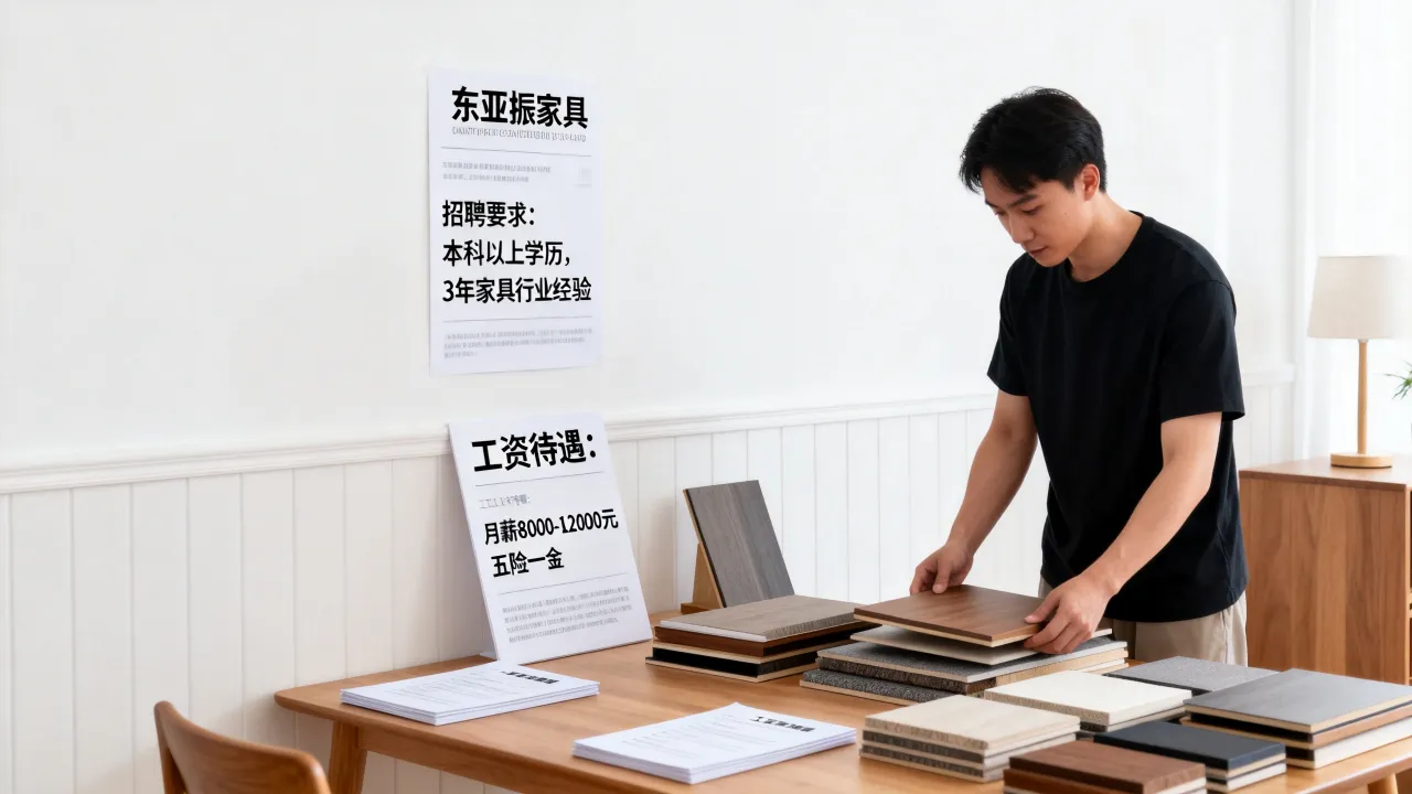 东亚振家具招聘要求高吗,东亚振家具工资待遇如何?-图2 东亚振家具招聘要求高吗,东亚振家具工资待遇如何?-图2
