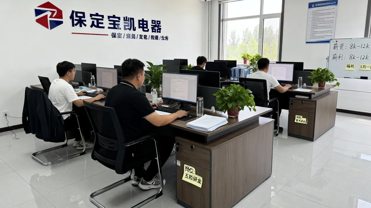 保定宝凯电器招聘怎么样,待遇好不好,值得去吗?-图1 保定宝凯电器招聘怎么样,待遇好不好,值得去吗?-图1