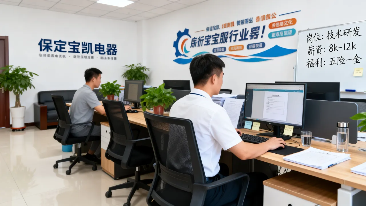 保定宝凯电器招聘怎么样,待遇好不好,值得去吗?-图3 保定宝凯电器招聘怎么样,待遇好不好,值得去吗?-图3