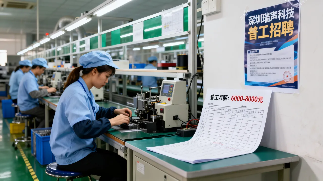 深圳瑞声科技招聘怎么样?普工好进吗,工资多少-图1 深圳瑞声科技招聘怎么样?普工好进吗,工资多少-图1