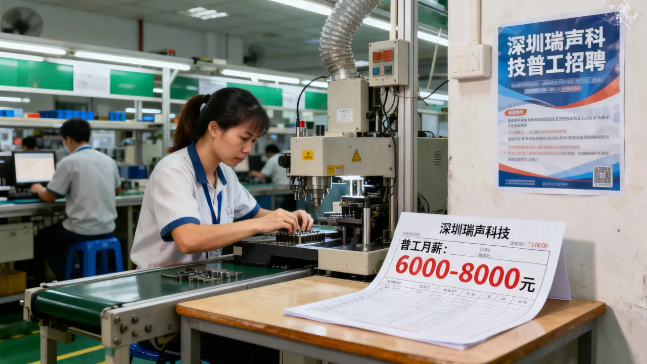 深圳瑞声科技招聘怎么样?普工好进吗,工资多少-图2 深圳瑞声科技招聘怎么样?普工好进吗,工资多少-图2