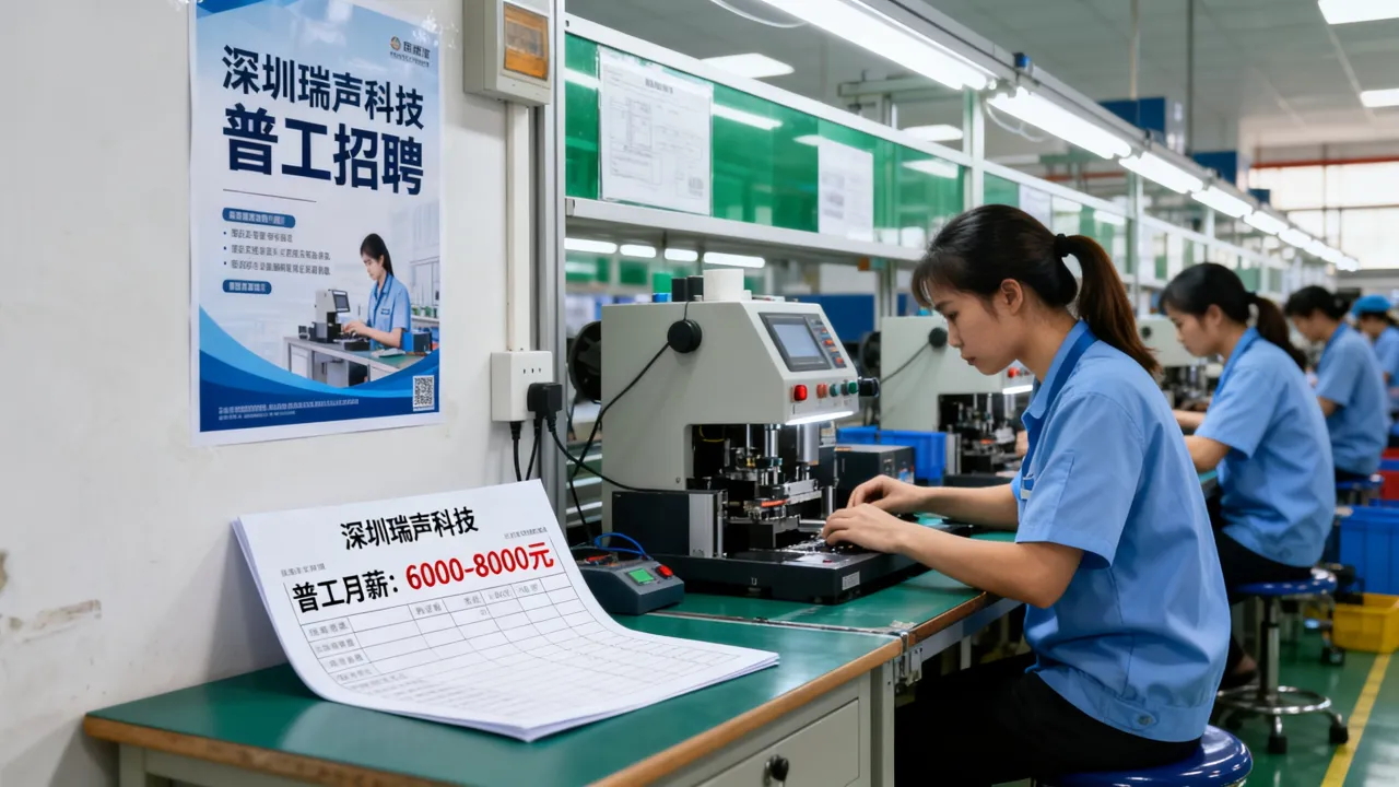 深圳瑞声科技招聘怎么样?普工好进吗,工资多少-图3 深圳瑞声科技招聘怎么样?普工好进吗,工资多少-图3