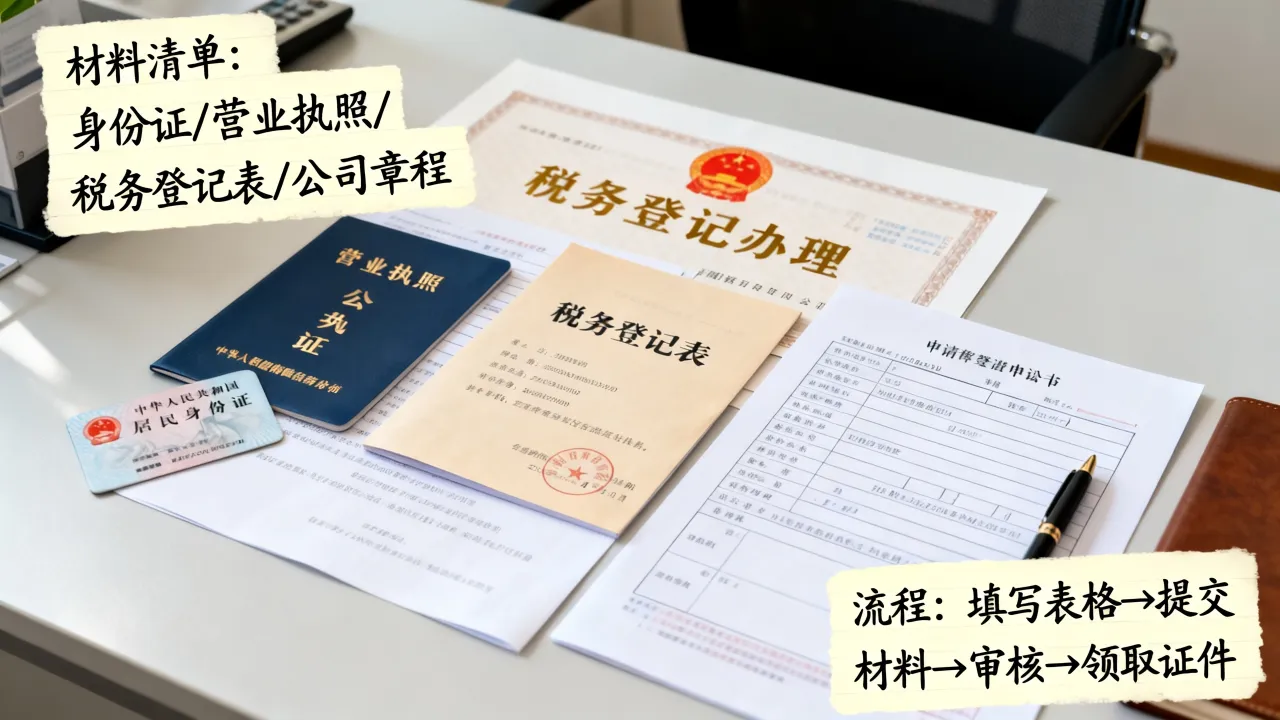税务登记如何办理,需要哪些材料和流程?-图2 税务登记如何办理,需要哪些材料和流程?-图2