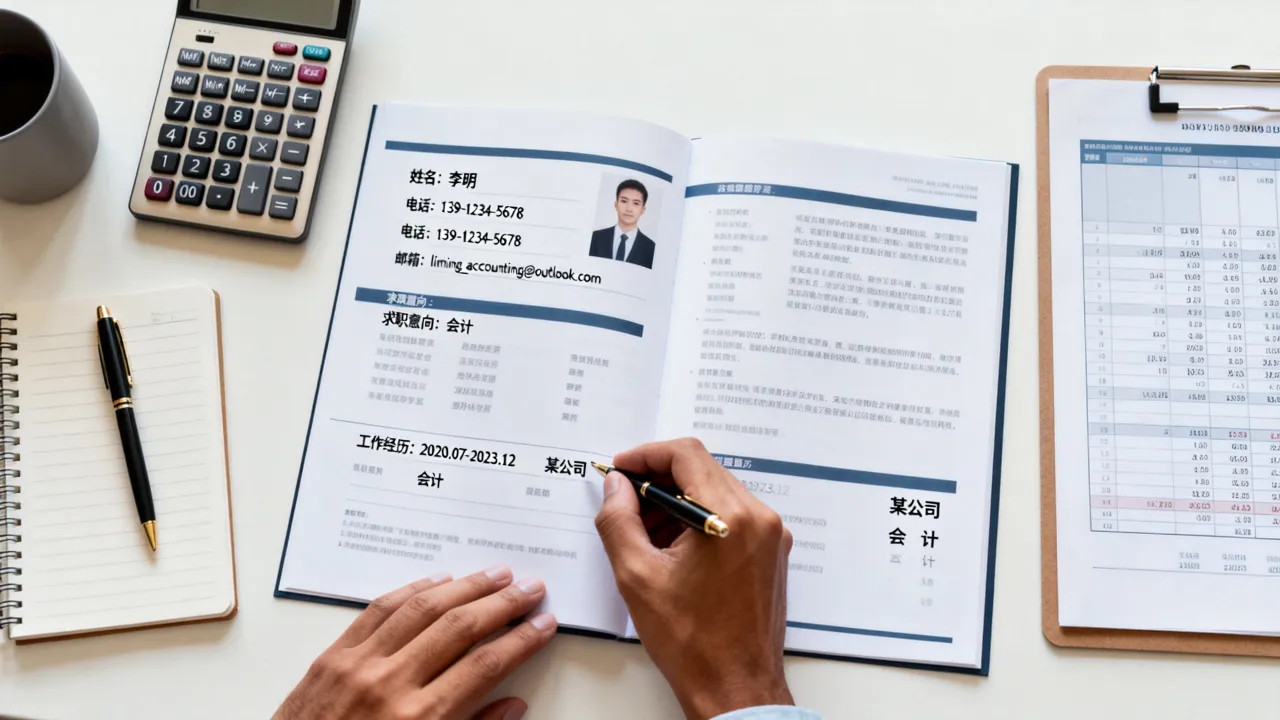 会计简历怎么写?会计求职简历工作经历怎么写?-图2 会计简历怎么写?会计求职简历工作经历怎么写?-图2
