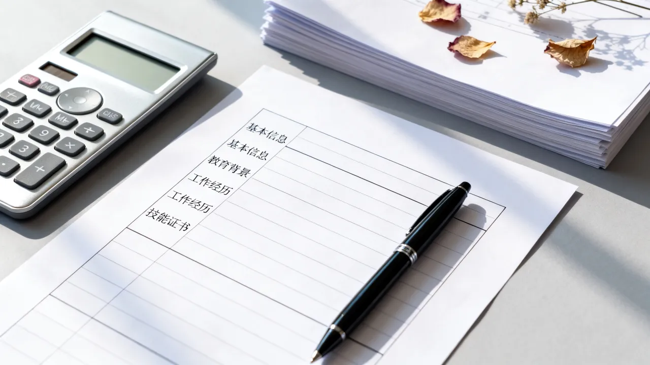 个人简历怎么填,简历模板空白表格如何填写?-图2 个人简历怎么填,简历模板空白表格如何填写?-图2