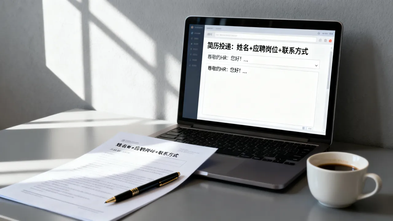 邮箱怎么投简历，邮件主题和正文怎么写才规范？-图1