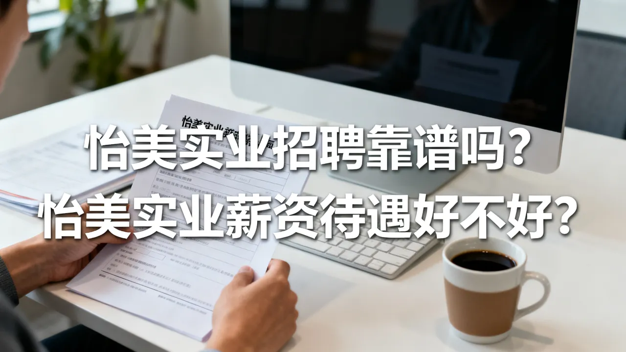 怡美实业招聘靠谱吗?怡美实业薪资待遇好不好?-图1 怡美实业招聘靠谱吗?怡美实业薪资待遇好不好?-图1