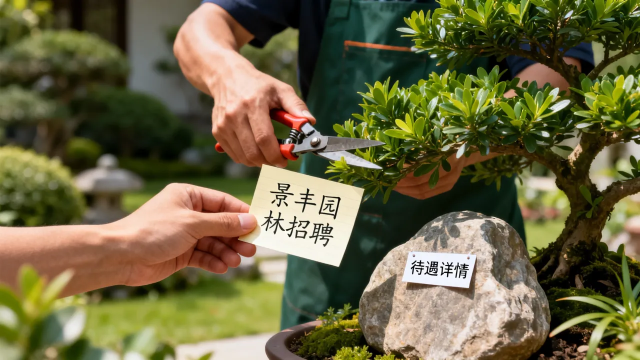 景丰园林招聘靠谱吗?景丰园林待遇怎么样?-图1 景丰园林招聘靠谱吗?景丰园林待遇怎么样?-图1