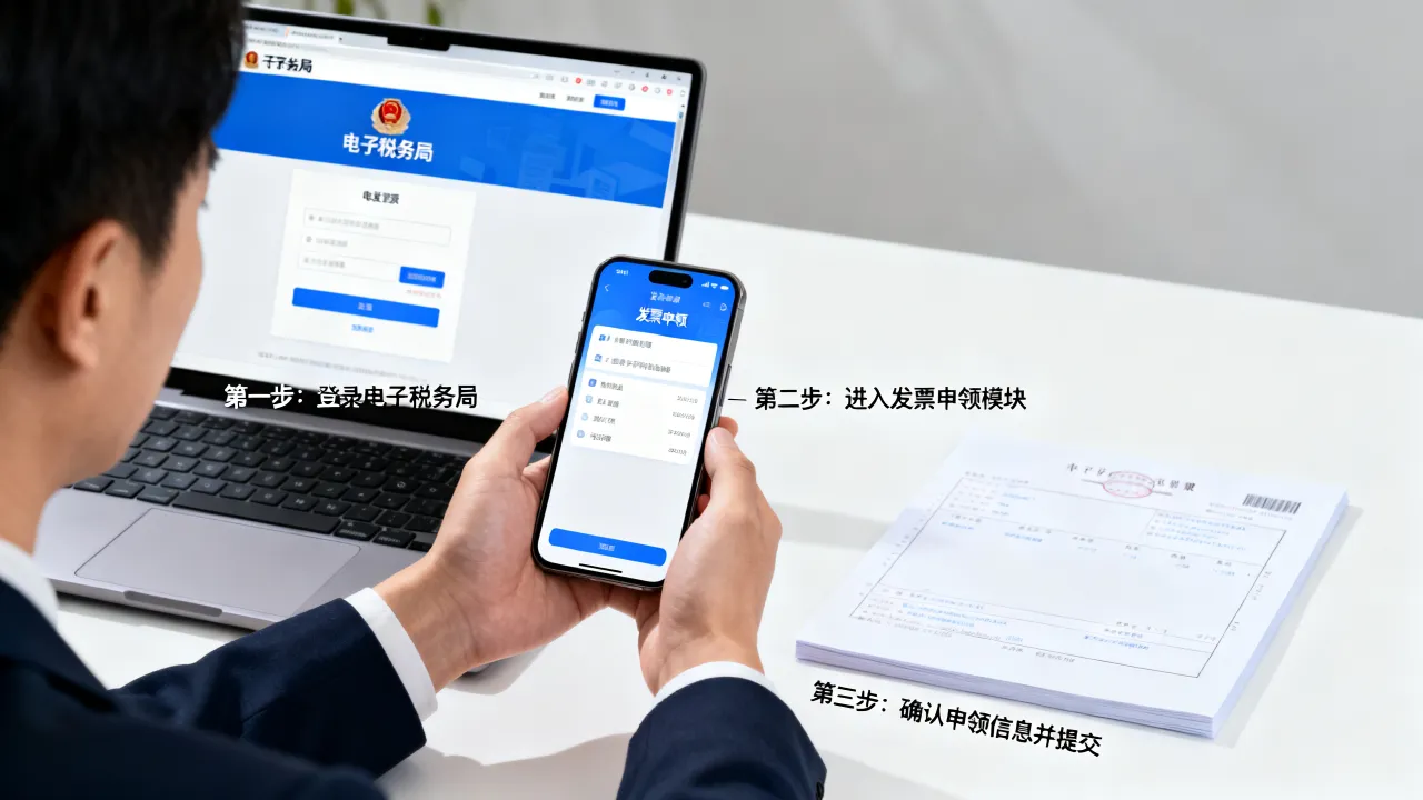 电子发票如何申请,网上申领电子发票步骤是什么?-图1 电子发票如何申请,网上申领电子发票步骤是什么?-图1