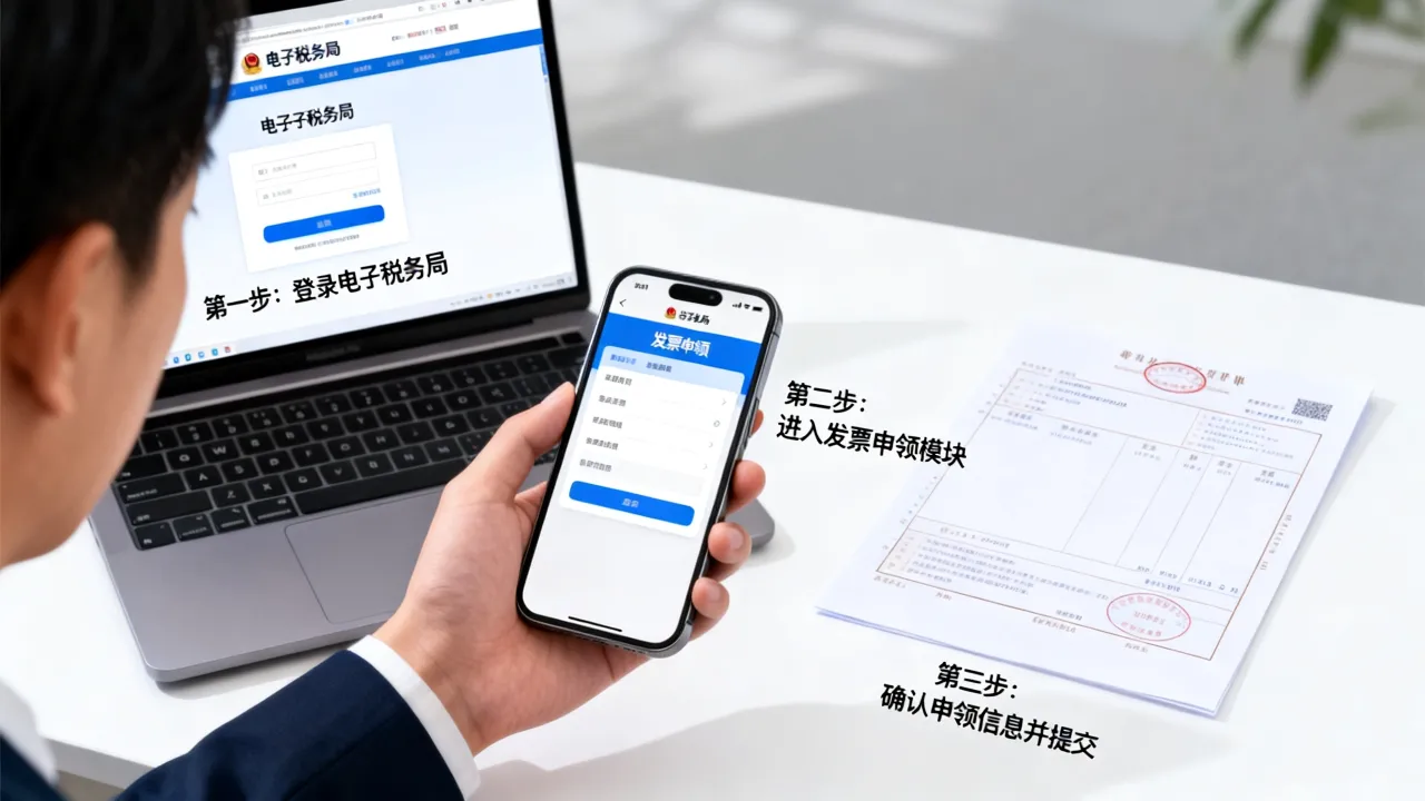 电子发票如何申请,网上申领电子发票步骤是什么?-图3 电子发票如何申请,网上申领电子发票步骤是什么?-图3