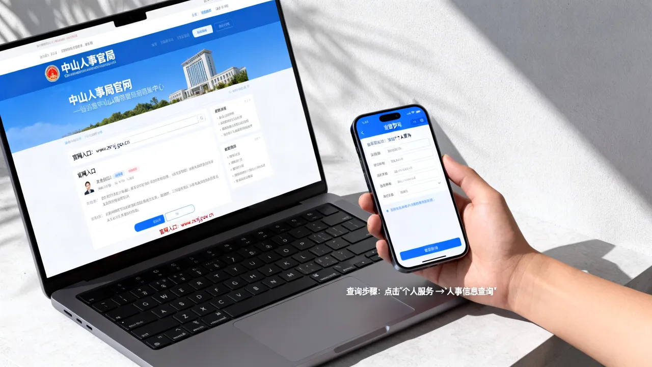 中山人事局官网入口在哪里?中山人事局怎么查询-图1 中山人事局官网入口在哪里?中山人事局怎么查询-图1