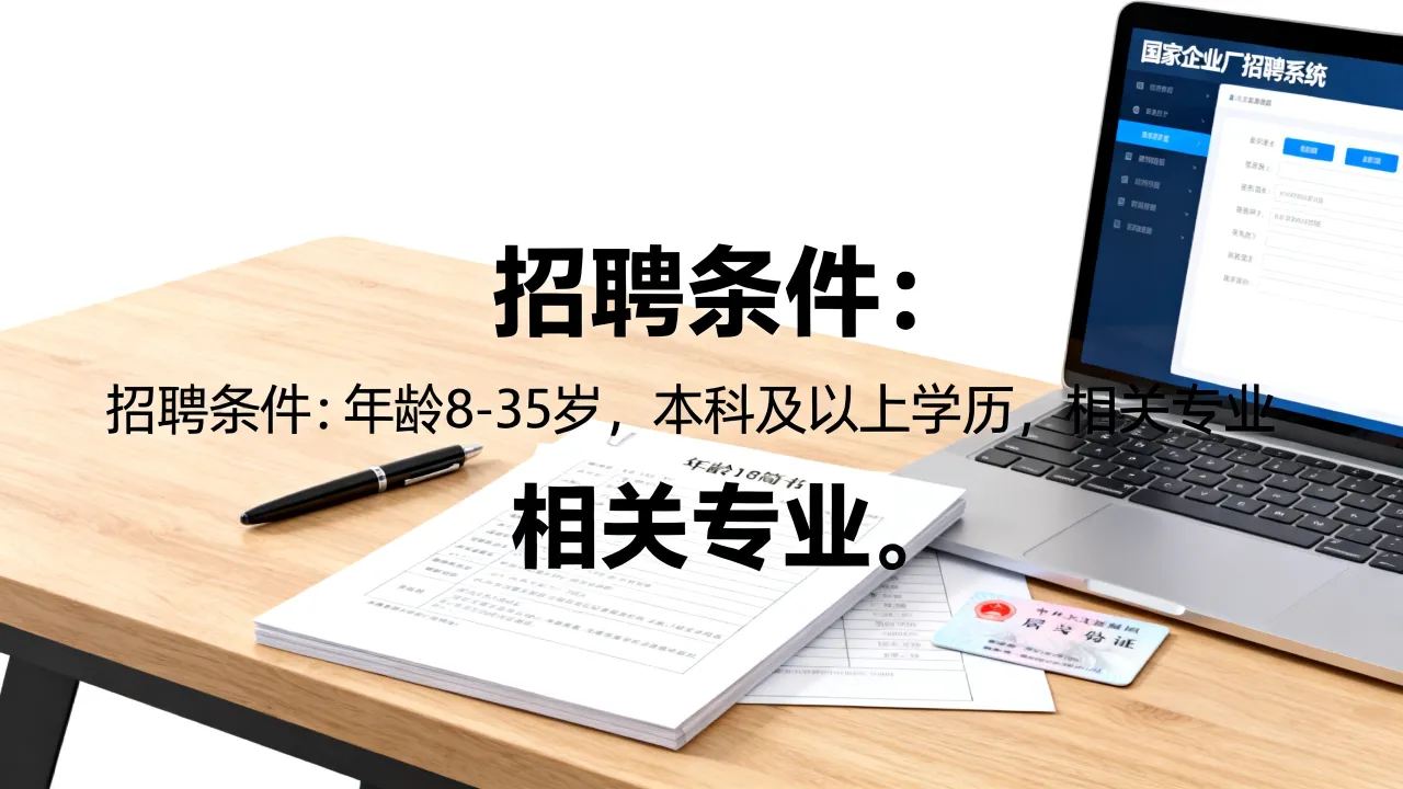 国家企业厂招聘有哪些条件?国家企业厂招聘怎么报名-图1 国家企业厂招聘有哪些条件?国家企业厂招聘怎么报名-图1