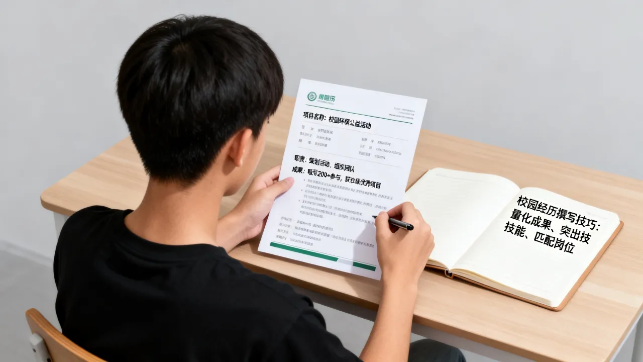 校园经历怎么写才能打动HR,简历校园经历项目经验写法技巧-图3 校园经历怎么写才能打动HR,简历校园经历项目经验写法技巧-图3
