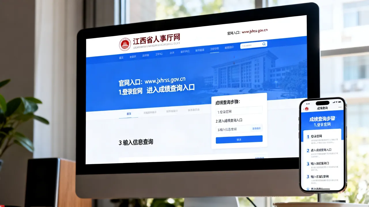江西省人事厅网官网入口在哪里,江西省人事厅网怎么查成绩-图1 江西省人事厅网官网入口在哪里,江西省人事厅网怎么查成绩-图1