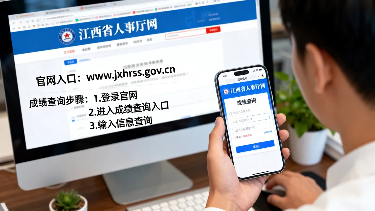 江西省人事厅网官网入口在哪里,江西省人事厅网怎么查成绩-图2 江西省人事厅网官网入口在哪里,江西省人事厅网怎么查成绩-图2