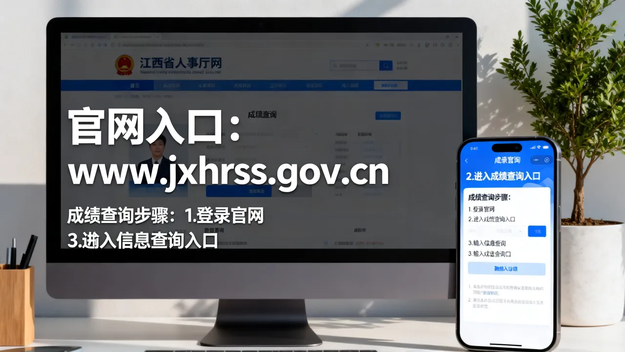 江西省人事厅网官网入口在哪里,江西省人事厅网怎么查成绩-图3 江西省人事厅网官网入口在哪里,江西省人事厅网怎么查成绩-图3