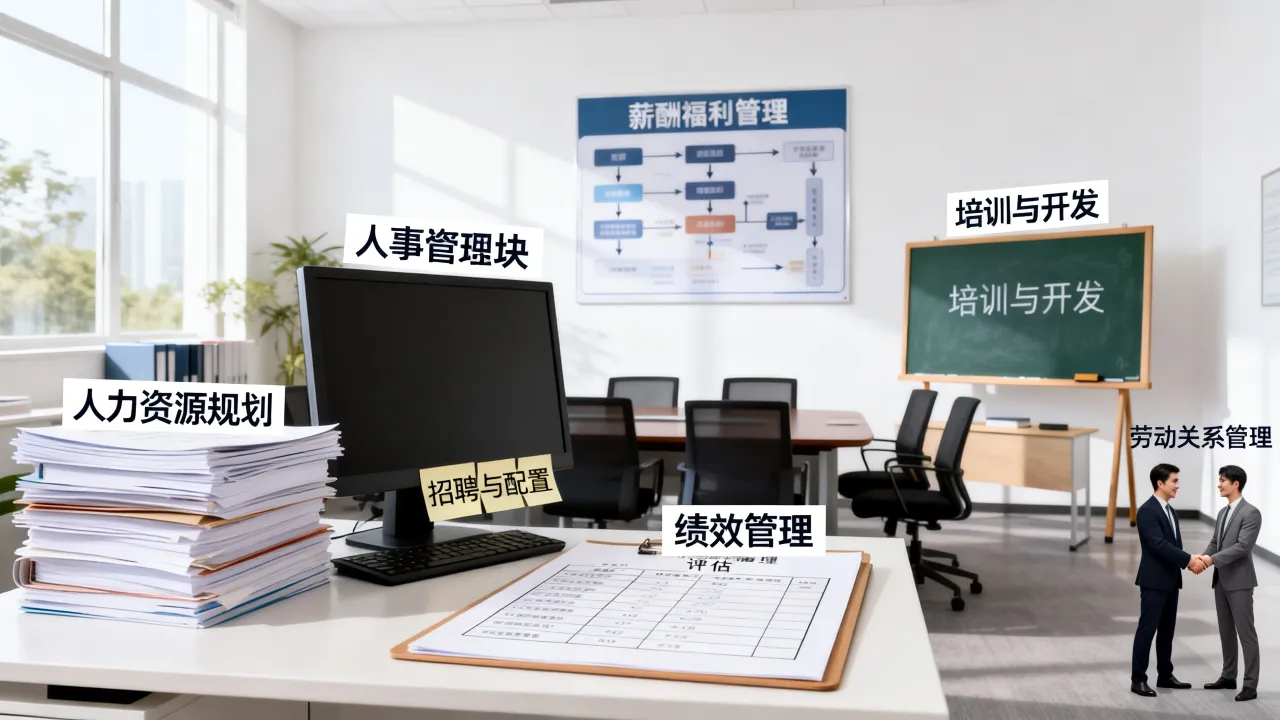 人事管理的六大模块是什么,人事管理六大模块分别有哪些内容?-图1 人事管理的六大模块是什么,人事管理六大模块分别有哪些内容?-图1