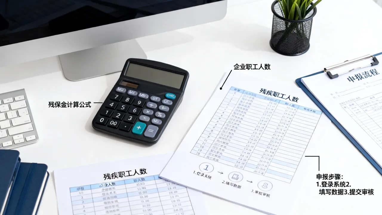 残保金如何计算，企业残保金怎么申报缴纳？-图1