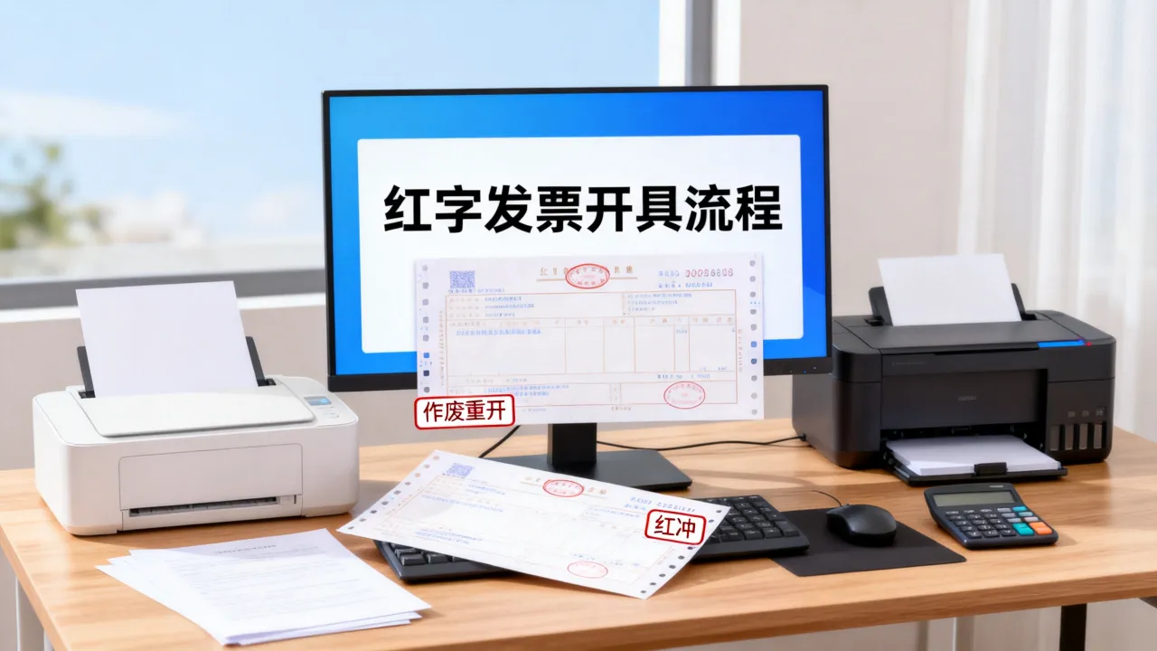 如何开红字发票,红字发票作废重开还是开红冲?-图1 如何开红字发票,红字发票作废重开还是开红冲?-图1