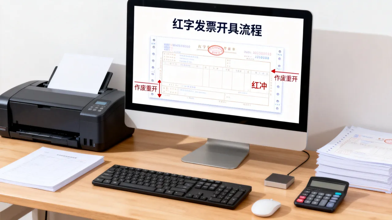 如何开红字发票,红字发票作废重开还是开红冲?-图3 如何开红字发票,红字发票作废重开还是开红冲?-图3