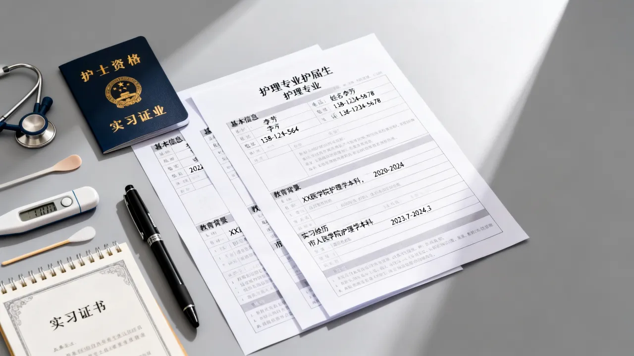 护理简历怎么写，护理专业应届生简历怎么写才容易被录用？-图3