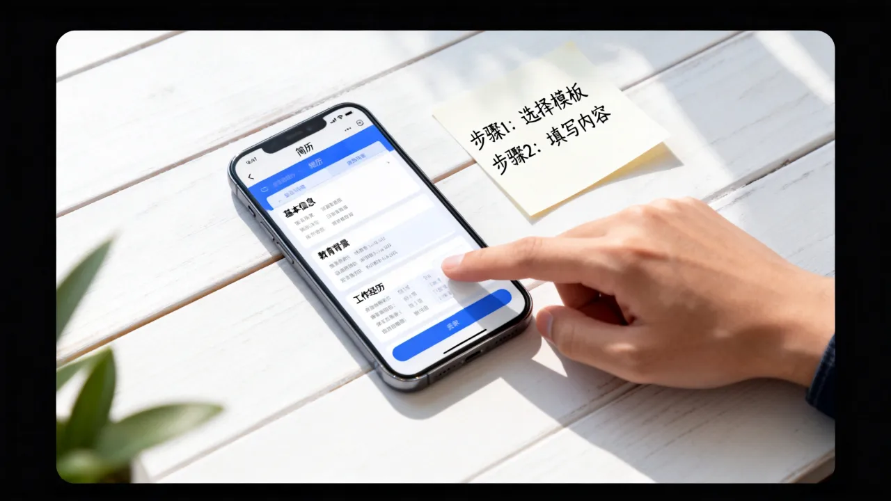 手机简历怎么做,手机怎么制作电子版简历?-图2 手机简历怎么做,手机怎么制作电子版简历?-图2