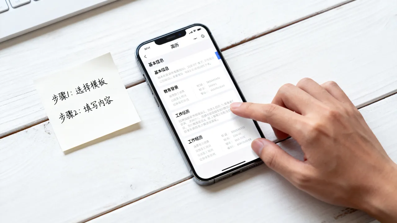 手机简历怎么做,手机怎么制作电子版简历?-图3 手机简历怎么做,手机怎么制作电子版简历?-图3