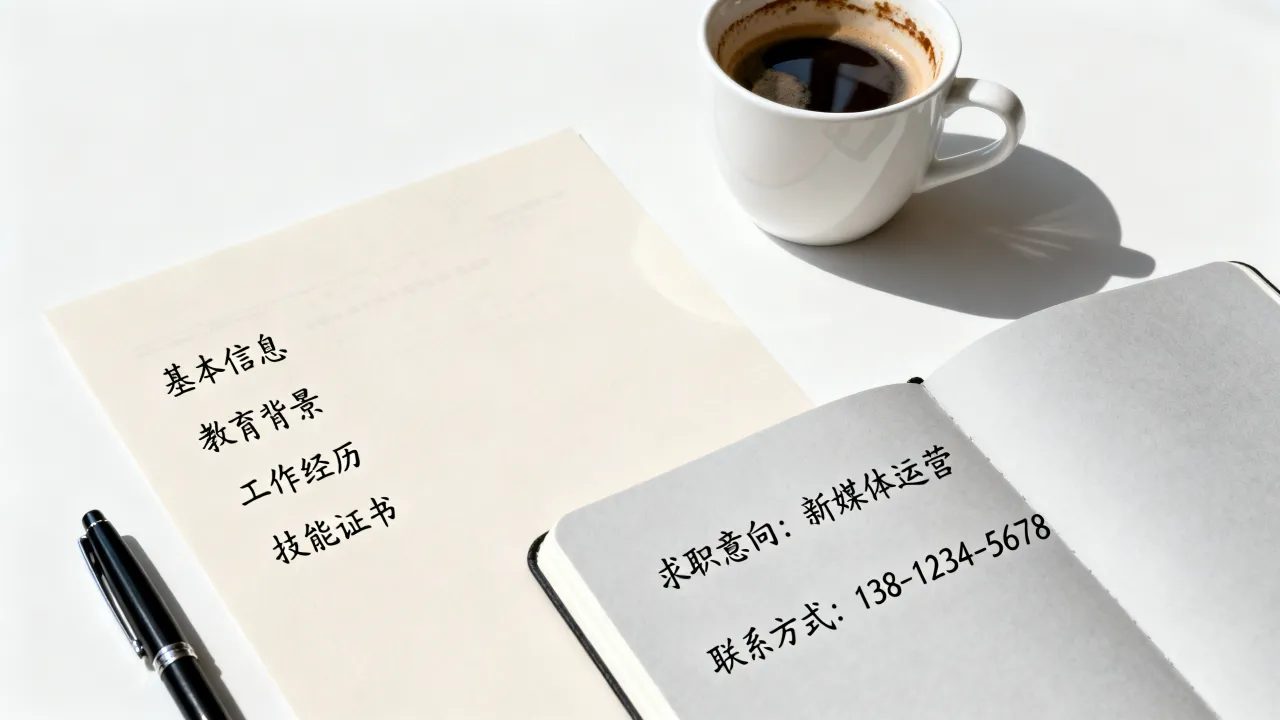 微简历怎么写，微简历模板与制作技巧有哪些？-图2