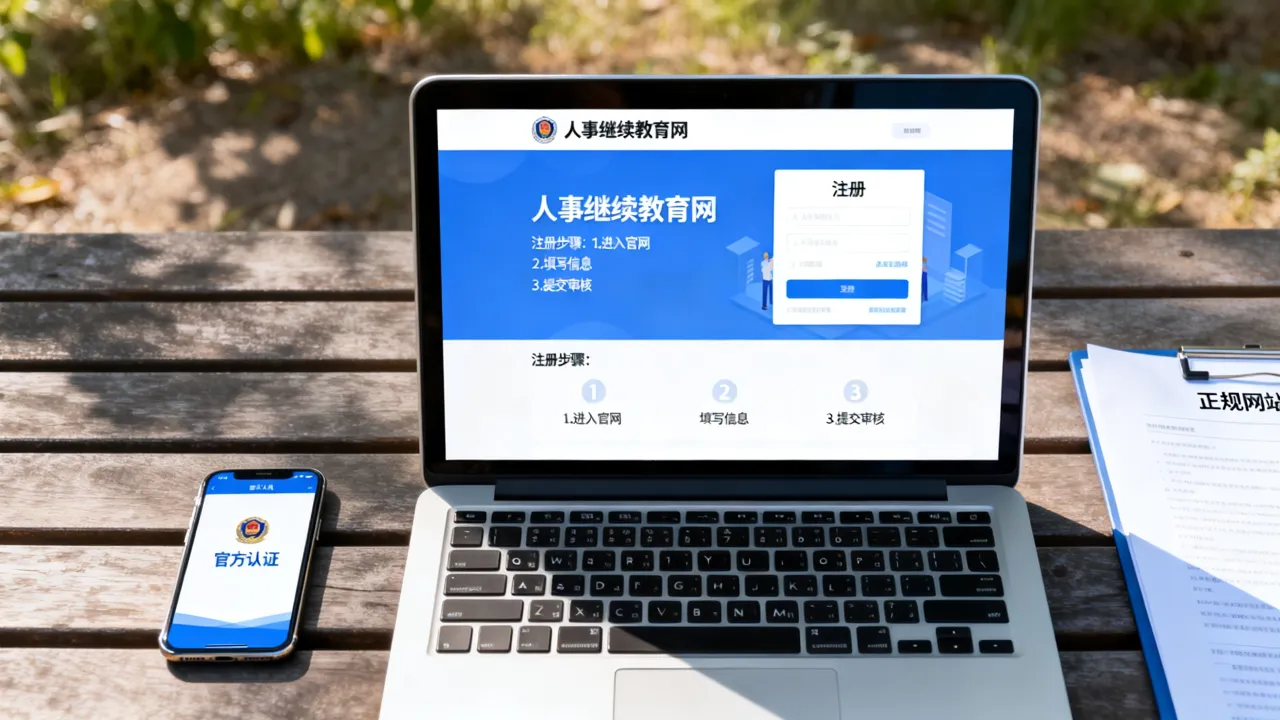人事继续教育网是正规网站吗,如何注册账号-图2 人事继续教育网是正规网站吗,如何注册账号-图2